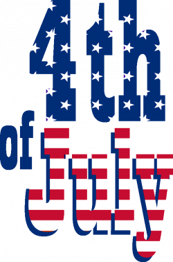 Happy Fourth Of July Text transparent PNG - StickPNG