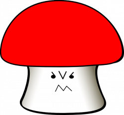 Angry Mushroom Clip Art at Clker.com - vector clip art online ...
