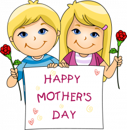 Mother's Day clipart mom kid - Pencil and in color mother's day ...