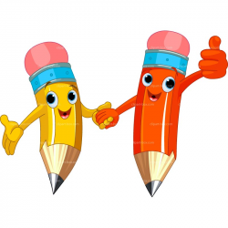 Happy pencil clipart 4 » Clipart Station