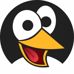 Clipart - Happy Penguin