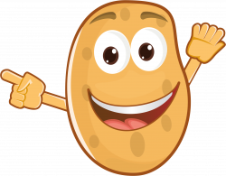 Clipart - Anthropomorphic Potato
