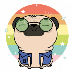 Pug Life IV - Emoji Stickers on Behance | Rosie | Pinterest | Emoji ...