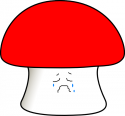 Sad Mushroom Clip Art at Clker.com - vector clip art online, royalty ...