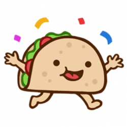 Silly Taco Sticker Pack by Tiny Hearts Limited