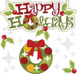 Happy Holidays Clipart at GetDrawings.com | Free for personal use ...