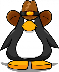 Image - Brown Cowboy Hat from a Player Card paper.PNG | Club Penguin ...