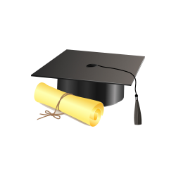 Square academic cap Graduation ceremony Diploma Clip art - Bachelor ...