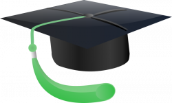 graduation cap and diploma clipart - HubPicture