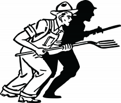 Soldiers Marching Silhouette at GetDrawings.com | Free for personal ...