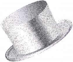 New Year Party Hat Silver PNG Clip Art Image | Gallery Yopriceville ...
