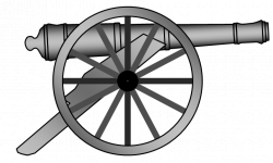 28+ Collection of Revolutionary War Cannon Clipart | High quality ...