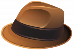 Brown Hat Transparent PNG Clip Art Image | Gallery Yopriceville ...