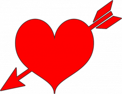 Red clipart red heart - Pencil and in color red clipart red heart