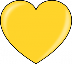 Secretlondon Gold Heart Clip Art at Clker.com - vector clip art ...