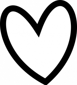 28+ Collection of Cute Heart Clipart Black And White | High quality ...