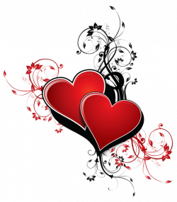 Hearts with Decor PNG Clipart Picture | Valentine's Day | Pinterest ...