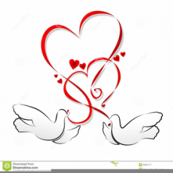 Dove And Heart Clipart | Free Images at Clker.com - vector ...