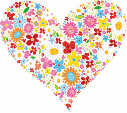 Free Heart Flower Cliparts, Download Free Clip Art, Free Clip Art on ...