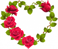 0014.png | Pinterest | Red roses, Clip art and Frame wreath