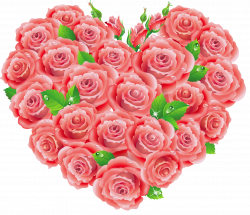 Red Roses Heart Clipart | Gallery Yopriceville - High-Quality ...