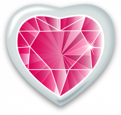 Heart Gem Clip Art at Clker.com - vector clip art online, royalty ...