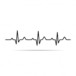 Heart Beat Clip Art, Vector Image Illustrations - Clip Art ...