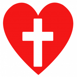 Heart Red Design Love Jesus PNG Image - Picpng