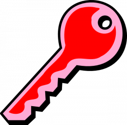 Pink Key Clip Art at Clker.com - vector clip art online, royalty ...
