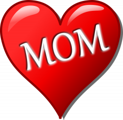 OnlineLabels Clip Art - Mother's Day Heart