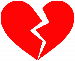 Broken Heart Clipart Heart Disease #2628877