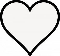 Heart- Outline Clip Art at Clker.com - vector clip art online ...