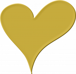 Gold Heart Clipart Group (56+)