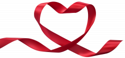 Heart Ribbon Transparent PNG Clip Art Image | Gallery Yopriceville ...