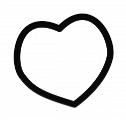 Heart Frame Clip Art Black And White | Clipart Panda - Free Clipart ...