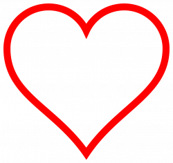 Heart Simple Red transparent PNG - StickPNG