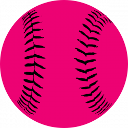 Pink Softball Hi | Free Images at Clker.com - vector clip art online ...