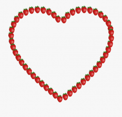Heart Clipart Strawberry ~ Frames ~ Illustrations ~ - Smoky ...