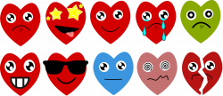Clipart - Heart Emoji