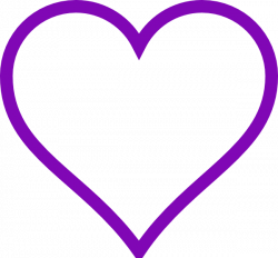 pretty hearts | Purple 3d Love Heart with Transparent Background ...