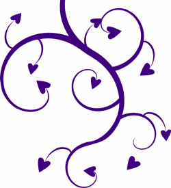 Purple Heart Tree Clip Art at Clker.com - vector clip art online ...