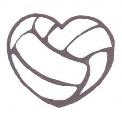 Free Volleyball Cliparts Heart, Download Free Clip Art, Free ...