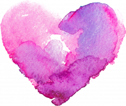 watercolor heart freetoedit - Sticker by Hanjo Rafael