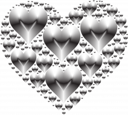 Clipart - Hearts In Heart Rejuvenated 15 No Background