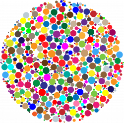 Clipart - Colorful Circle Fractal