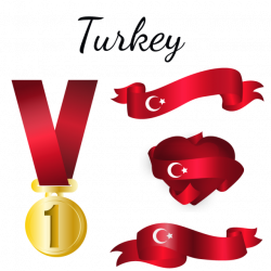 Turkey Flag, Turkey, Flag, Country PNG and Vector for Free Download