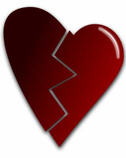 Broken Hearts medium 600pixel clipart, vector clip art | Every Heart ...