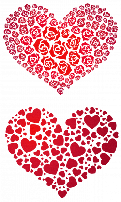 Valentine Hearts PNG Clipart | Gallery Yopriceville - High-Quality ...
