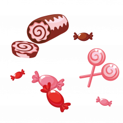 Lollipop Candy Cartoon - Cute little candy 2917*2917 transprent Png ...
