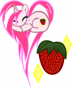 Strawberry Pop OC Heart Pony by pyrestriker on DeviantArt
